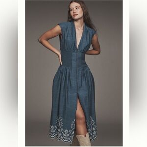 Nwt the tommie eyelet denim dress